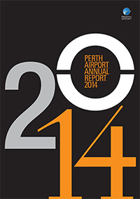 Perth Airport Annual Report 2014 cover thumbnail
