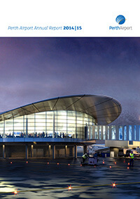 Perth Airport Annual Report 2014-15 cover thumbnail
