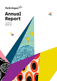 2019 Perth Airport Annual Report cover 