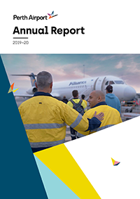 2020 Perth Airport Annual Report cover