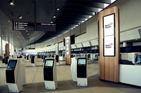 Our terminals image 8 - T1 Check-in kiosks and baggage collection