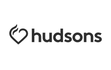 Hudsons Coffee logo black