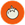 Tomato icon on orange background